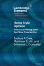 Cover: Home Style Opinion - Cambridge University Press