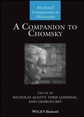Cover: A Companion to Chomsky - Wiley