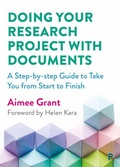 Cover: Doing Your Research Project with Documents - Policy Press