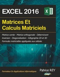 Bild: Matrices et calculs matriciels avec EXCEL 2016 - BoD - Books on Demand - Frankreich