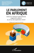 Cover: Le parlement en Afrique - Droits Publics