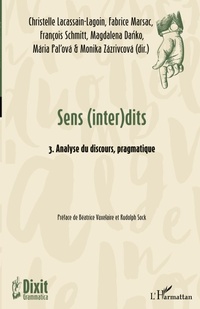 Enlarge image Cover: Sens (inter)dits - Dixit Grammatica