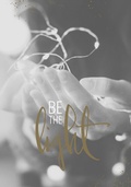 Cover: Notizbuch Grace & Hope - Be the light - SCM