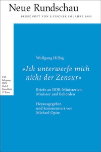 Enlarge image Cover: Neue Rundschau 2021/2 - S. Fischer