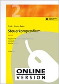 Cover: Steuerkompendium, Band 2 - NWB