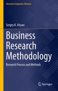 Enlarge image Cover: Business Research Methodology - Springer