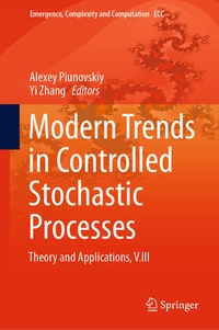 Enlarge image Cover: Modern Trends in Controlled Stochastic Processes: - Springer