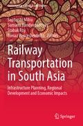Cover: Railway Transportation in South Asia - Springer