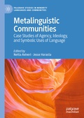 Cover: Metalinguistic Communities - Palgrave Macmillan
