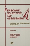 Cover: Personnel Selection and Assessment - Psychology Press Ltd