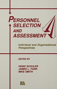 Enlarge image Cover: Personnel Selection and Assessment - Psychology Press Ltd