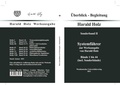 Cover: Systemf&uuml;hrer zur Werkausgabe von Harald Holz - Bochumer Universit&auml;tsverlag Westdeutscher Universit&auml;tsverlag