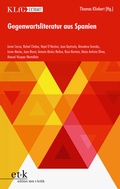 Cover: Gegenwartsliteratur aus Spanien - edition text + kritik
