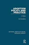 Cover: Adoption Policy and Practice - Routledge