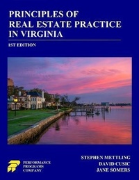 Enlarge image Cover: Principles of Real Estate Practice in Virginia - Performance Programs Company LLC