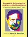 Cover: Successful Remembering and Successful Forgetting - Psychology Press Ltd