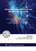 Cover: Advances in Material Science and Mechanical Engineering - Trans Tech Publications Ltd