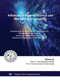 Enlarge image Cover: Advances in Material Science and Mechanical Engineering - Trans Tech Publications Ltd