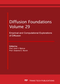 Abbildung von: Empirical and Computational Explorations of Diffusion - Trans Tech Publications Ltd