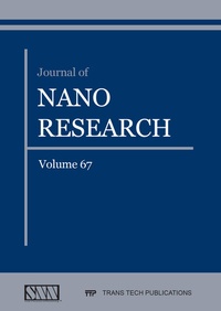 Abbildung von: Journal of Nano Research Vol. 67 - Trans Tech Publications Ltd