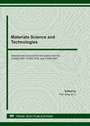 Cover: Materials Science and Technologies - Trans Tech Publications Ltd