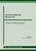 Cover: Advanced Materials Research XI - Trans Tech Publications Ltd