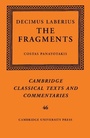 Cover: Decimus Laberius - Cambridge University Press