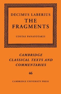 Enlarge image Cover: Decimus Laberius - Cambridge University Press