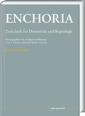 Cover: Enchoria 36 (2018/2019) - Harrassowitz Verlag