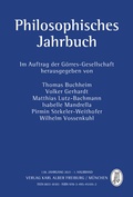 Cover: Philosophisches Jahrbuch - Karl Alber Verlag