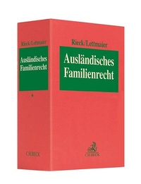 Bild: Ausländisches Familienrecht Leinenordner I 80 mm - C.H.BECK