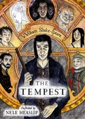 Cover: William Shakespeare: The Tempest - illustrated by Nele Heaslip - Universit&auml;t Regensburg Universit&auml;tsbibliothek