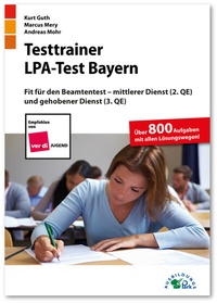 Abbildung von: Testtrainer LPA-Test Bayern - Ausbildungspark Verlag