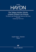 Cover: Die Sieben letzten Worte unseres Erl&ouml;sers am Kreuze (Vokalfassung) (Klavierauszug) - Carus-Verlag