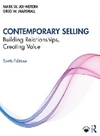 Enlarge image Cover: Contemporary Selling - Routledge