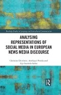 Cover: Analysing Representations of Social Media in European News Media Discourse - Routledge