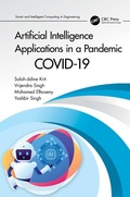 Cover: Artificial Intelligence Applications in a Pandemic - CRC Press