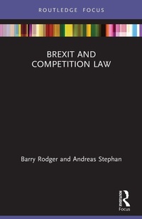 Abbildung von: Brexit and Competition Law - Routledge