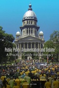 Cover: Public Policy Argumentation and Debate - Peter Lang Verlag