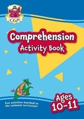 Cover: English Comprehension Activity Book for Ages 10-11 (Year 6) - Coordination Group Publications Ltd (CGP)
