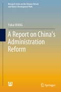 Cover: A Report on China's Administration Reform - Springer