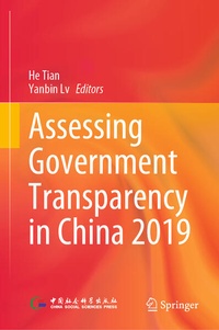 Enlarge image Cover: Assessing Government Transparency in China 2019 - Springer
