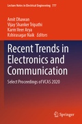 Cover: Recent Trends in Electronics and Communication - Springer