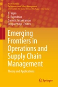Cover: Emerging Frontiers in Operations and Supply Chain Management - Springer