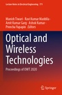 Cover: Optical and Wireless Technologies - Springer