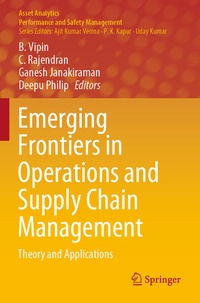 Enlarge image Cover: Emerging Frontiers in Operations and Supply Chain Management - Springer