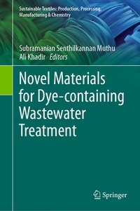 Abbildung von: Novel Materials for Dye-containing Wastewater Treatment - Springer