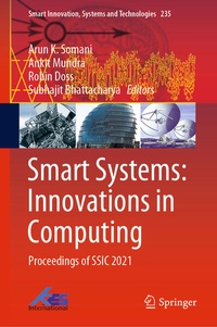 Enlarge image Cover: Smart Systems: Innovations in Computing - Springer