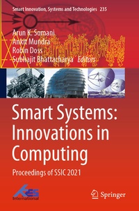 Enlarge image Cover: Smart Systems: Innovations in Computing - Springer