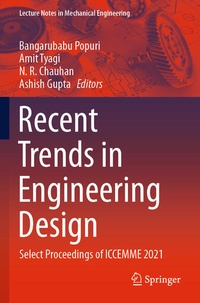 Enlarge image Cover: Recent Trends in Engineering Design - Springer